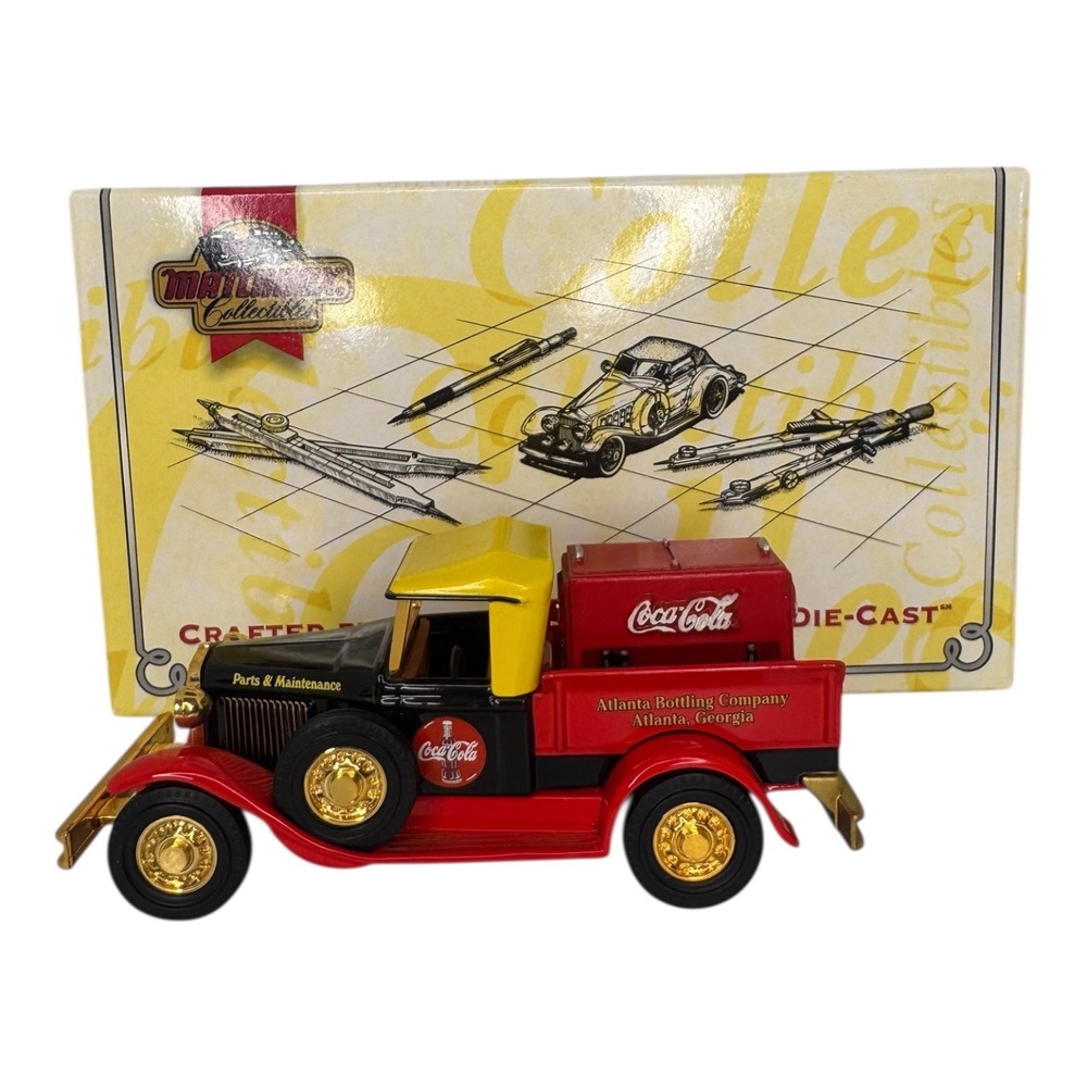 1995 Matchbox Collectables 1930 Ford Model A Pickup Truck Coca-Cola YPC05-M COA